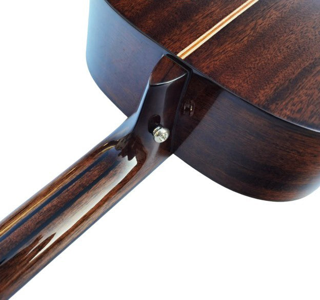 AV-5 Egmond – Guitarra Acústica Toda Maciza con Doble Refuerzo en el Mástil
