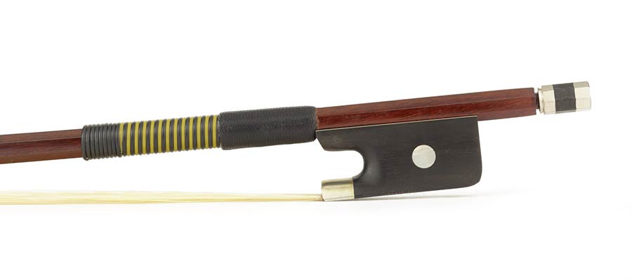 ARCO DE VIOLA ELS 3/4 PALO DE BRASIL VARILLA OCTOGONAL DE ÉBANO