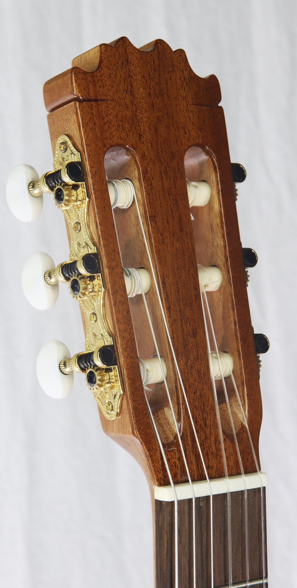 C320.205C Satin Guitarra Clasica Vicente Tatay - Fondo de Sapeli con Tapa Maciza de Cedro - Acabado Satinado
