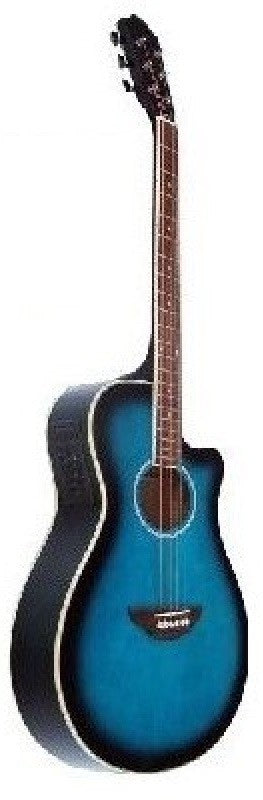 C330.646BL  Guitarra Acustica Mini Jumbo tipo APX  AZUL