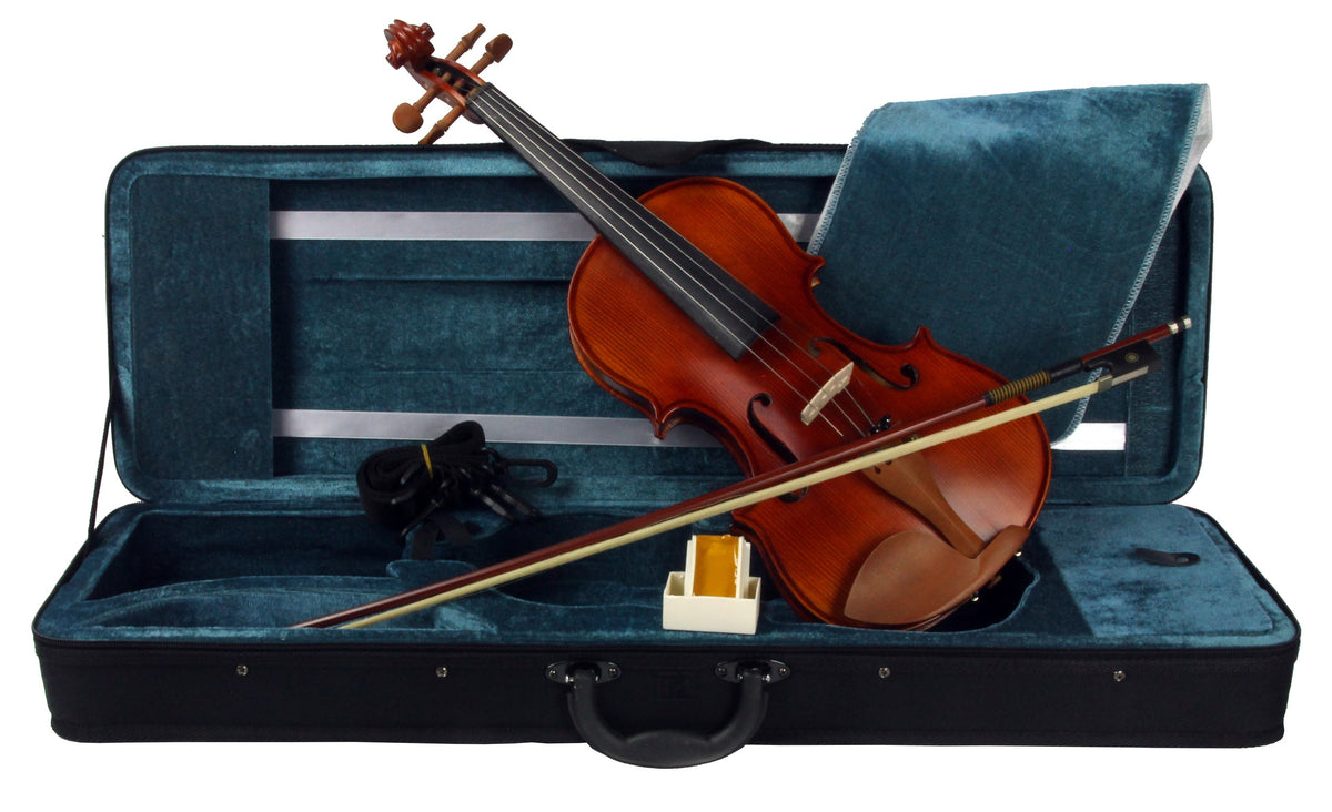 C370.TY-6 4/4   Violin 4/4  Macizo en estuche rectangular