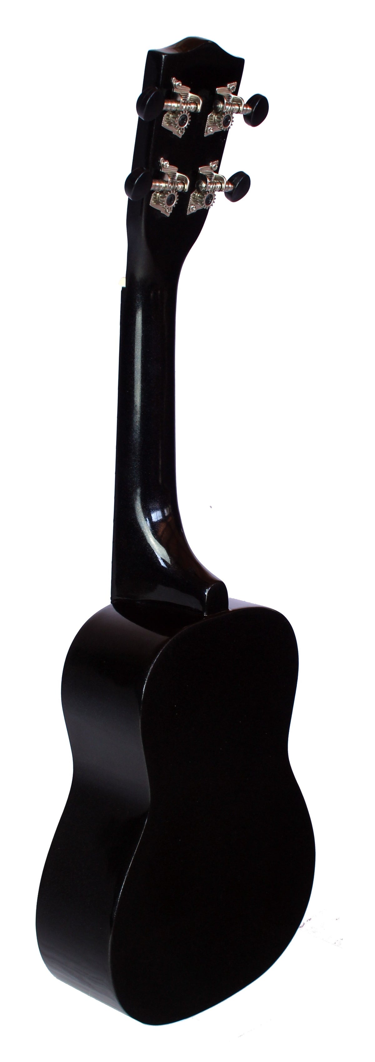 C380.050BK   Ukelele Soprano con Funda LANAI Color Negro Brillo