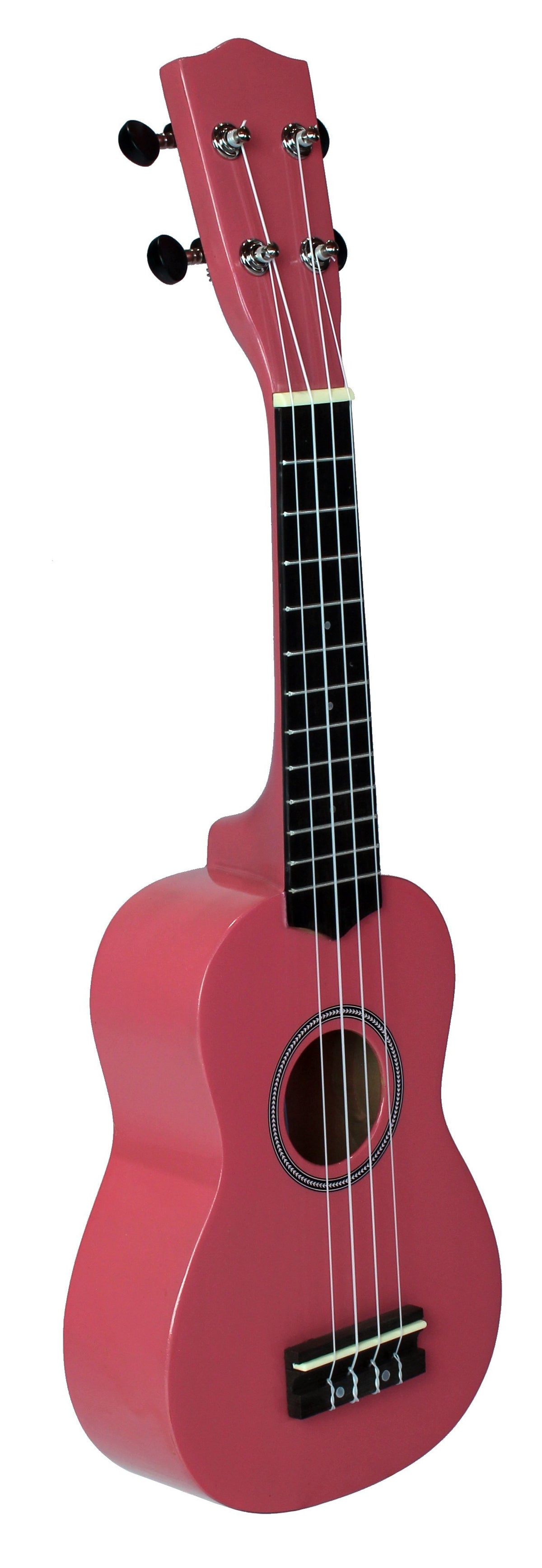 C380.050PK   Ukelele Soprano con Funda LANAI Color Rosa Brillo