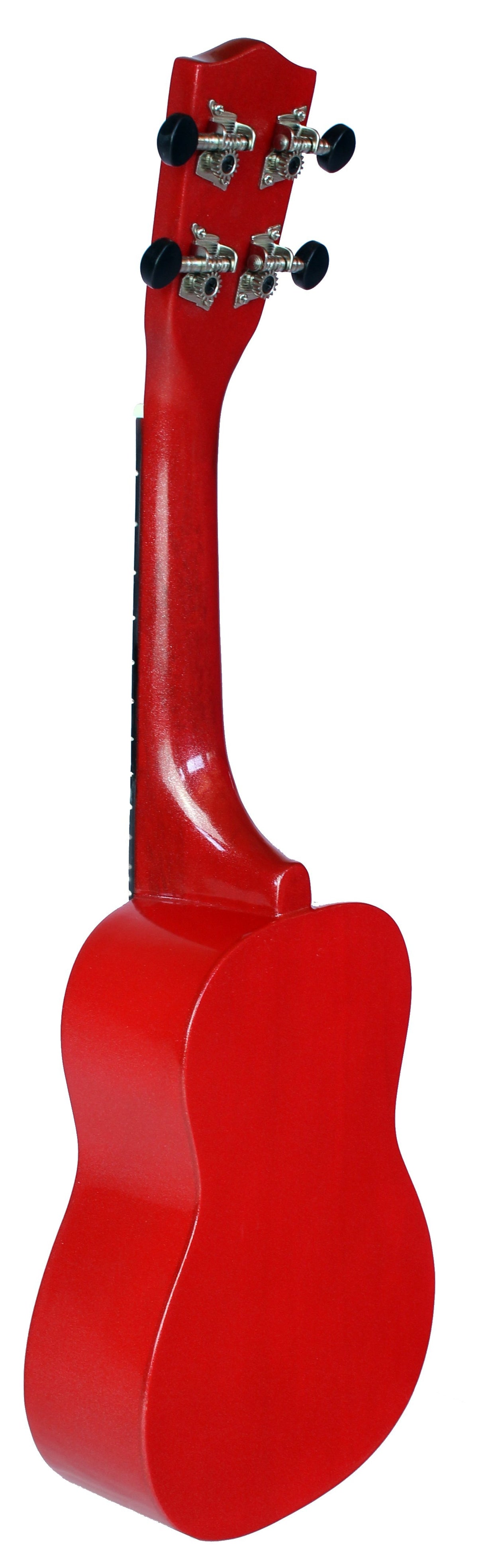 C380.050RD Ukelele Soprano LANAI con Funda Color Rojo  Brillo