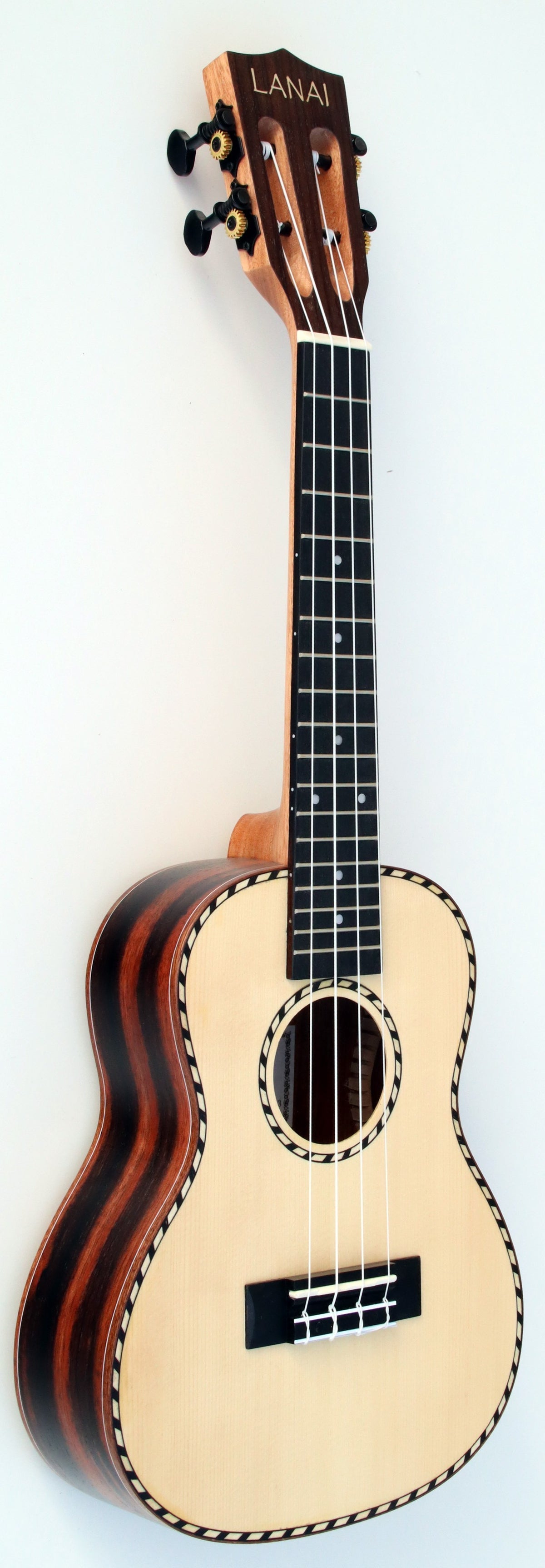 C380.103V Egmond Ukelele Soprano de Palosanto con Tapa Maciza