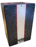 C721.701 Cajon Candela Tapa de Abedul con Amaranto y Doble Afinacion
