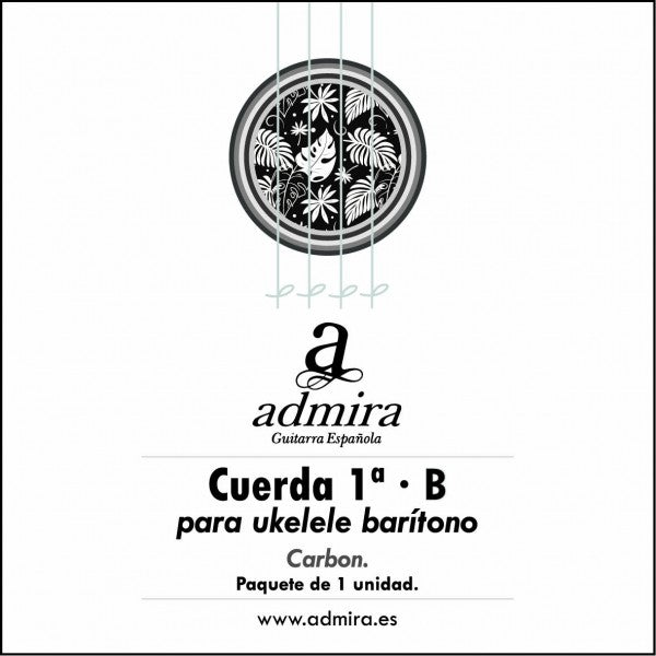 1ª CUERDA ADMIRA PARA UKELELE BARITONO NAILON CARBON CA501UKB