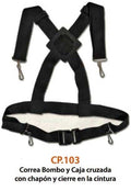 CP.103 Correa Cruzada Bombo y Caja Genuine Straps