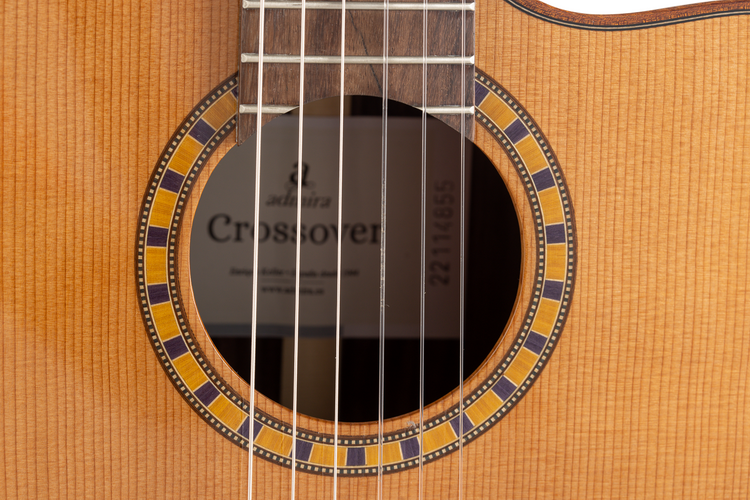 GUITARRA ADMIRA CROSSOVER CON FISHMAN PRESYS BLEND