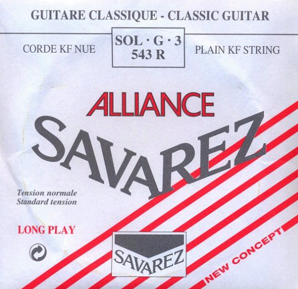 3ª CUERDA ALLIANCE HT CLASSIC ROJA