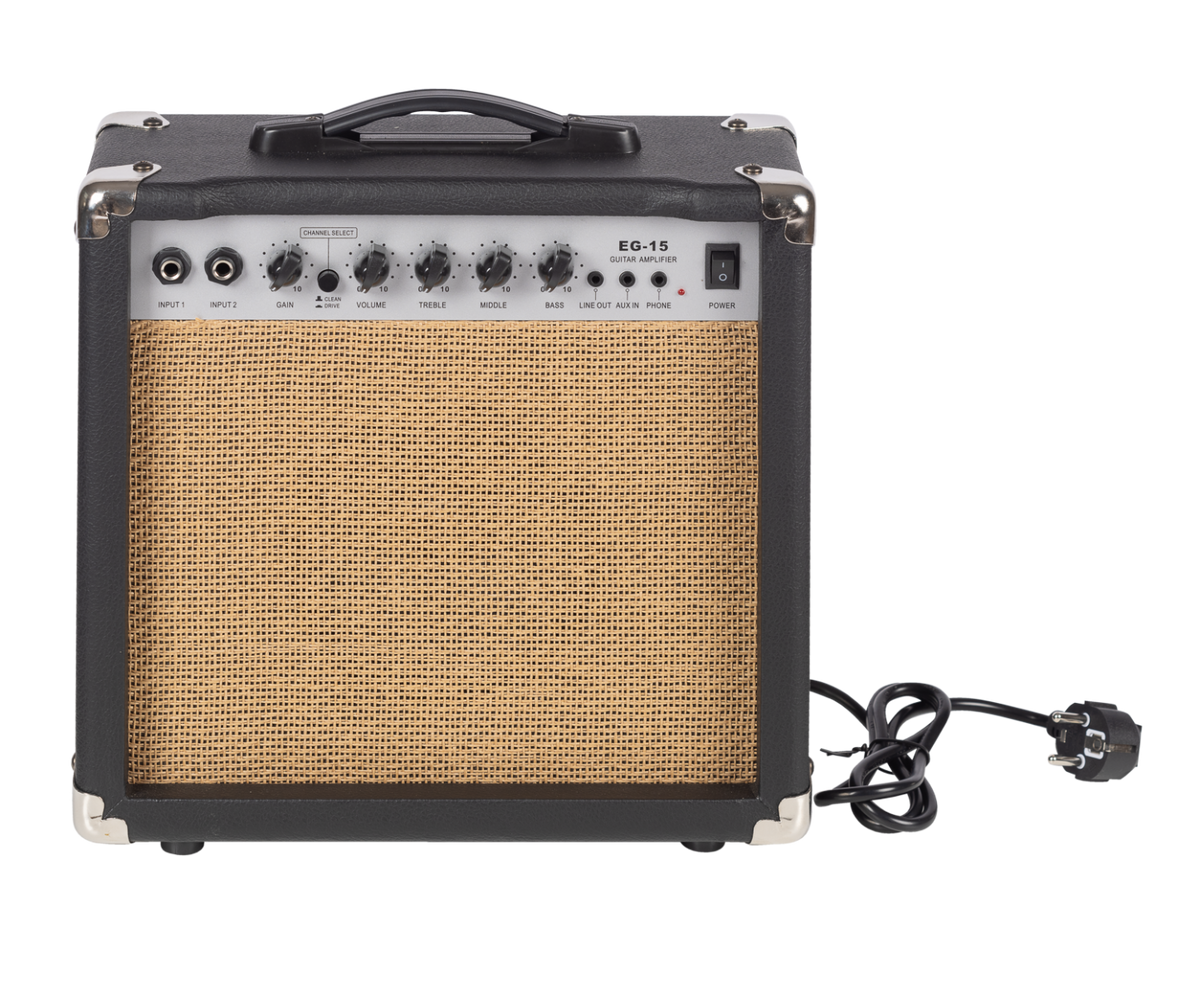 AMPLIFICADOR DE GUITARRA EK AUDIO 15W