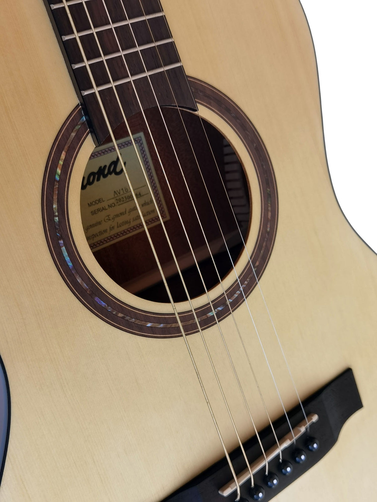 Egmond AV-18 – Guitarra Acústica Parlour