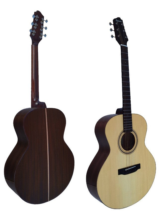 Egmond AV-3 – Guitarra Acústica Toda Maciza con Doble Refuerzo en el Mástil