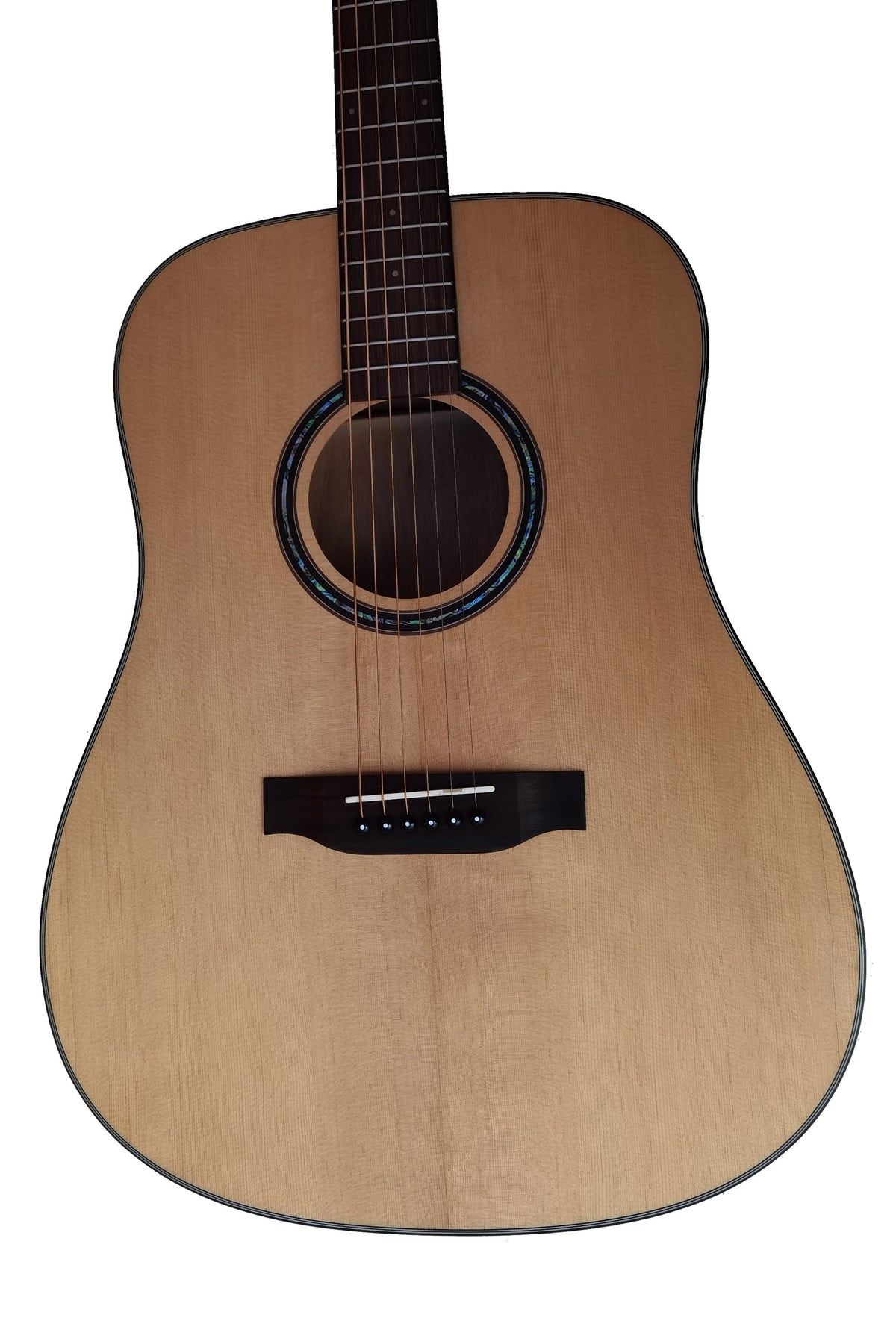 Egmond AV-50 – Guitarra Acústica Dreadnought con Tapa Maciza de Abeto