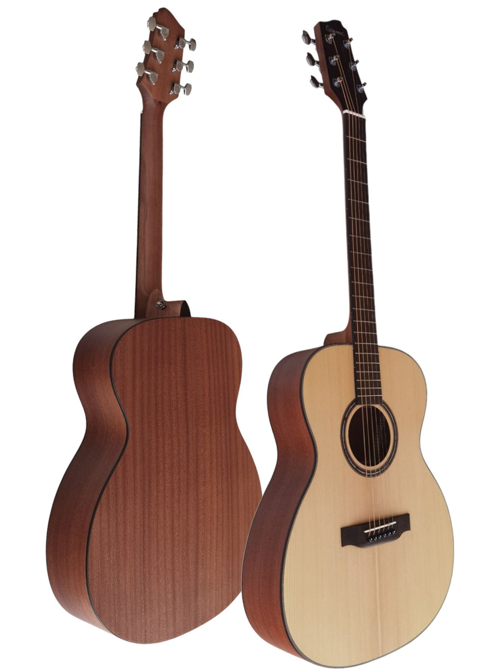 Egmond AV-53 – Guitarra Acústica Mini Jumbo con Tapa Maciza de Abeto