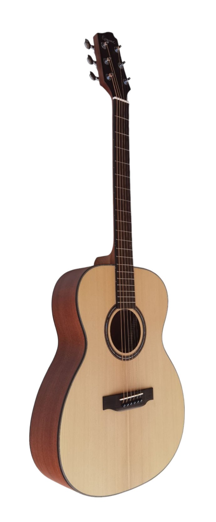 Egmond AV-53CE – Guitarra Electroacústica Mini Jumbo con Cutaway, Tapa Maciza de Abeto y Previo Fishman Presys II