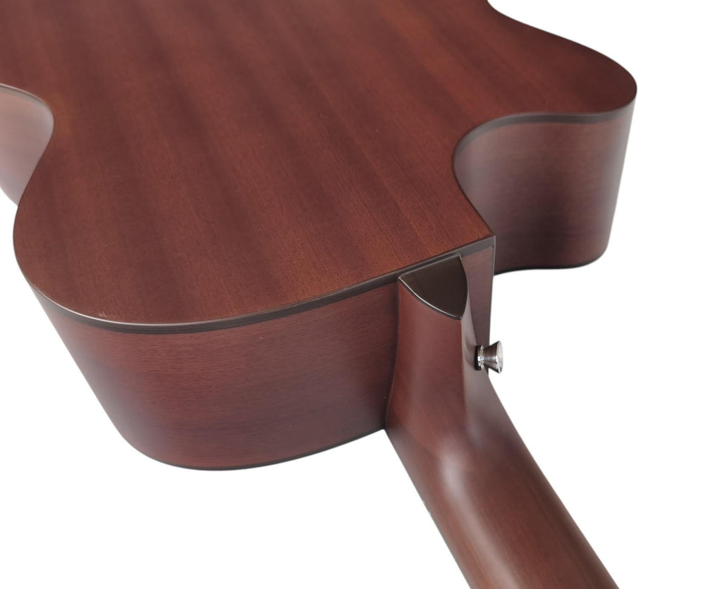 Egmond AV-53CE – Guitarra Electroacústica Mini Jumbo con Cutaway, Tapa Maciza de Abeto y Previo Fishman Presys II
