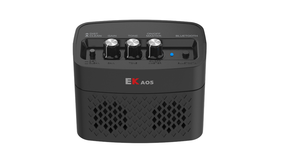 AMPLIFICADOR EK DE GUITARRA EKA05 PORTÁTIL 5W 