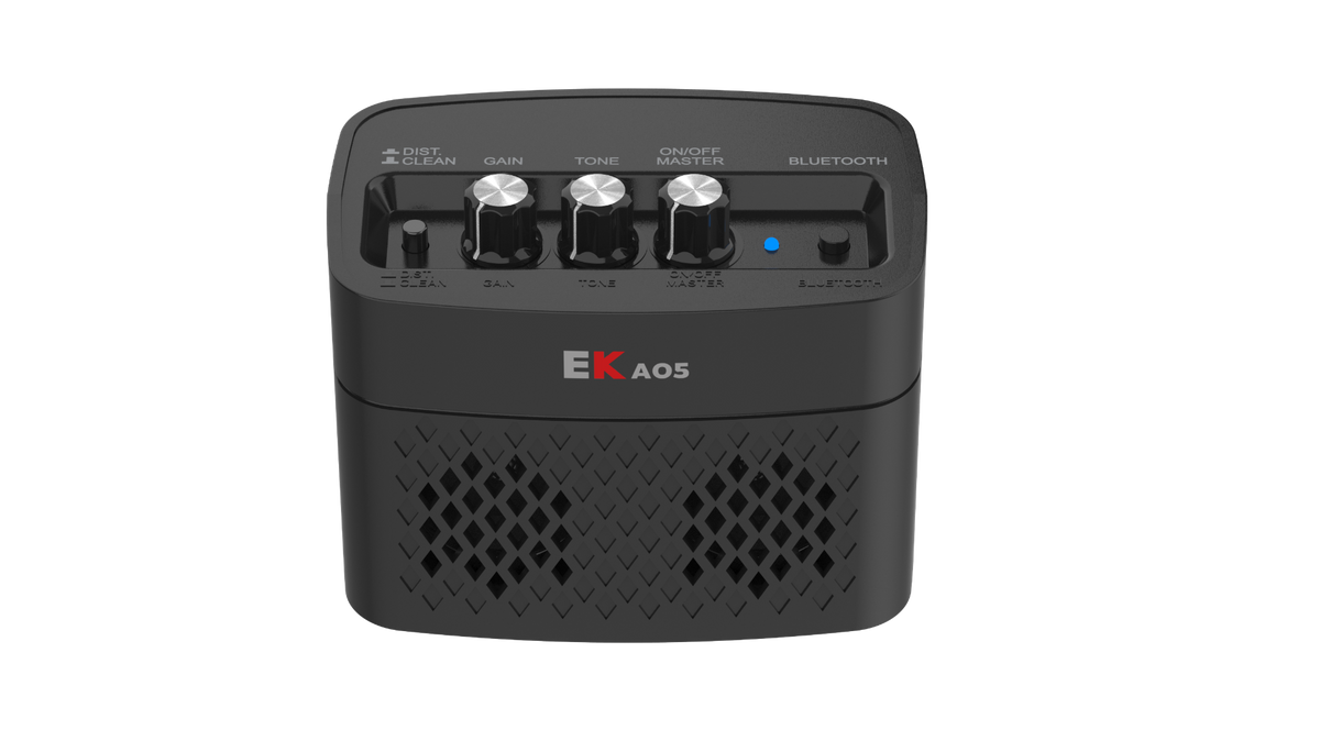 AMPLIFICADOR EK DE GUITARRA EKA05 PORTÁTIL 5W 
