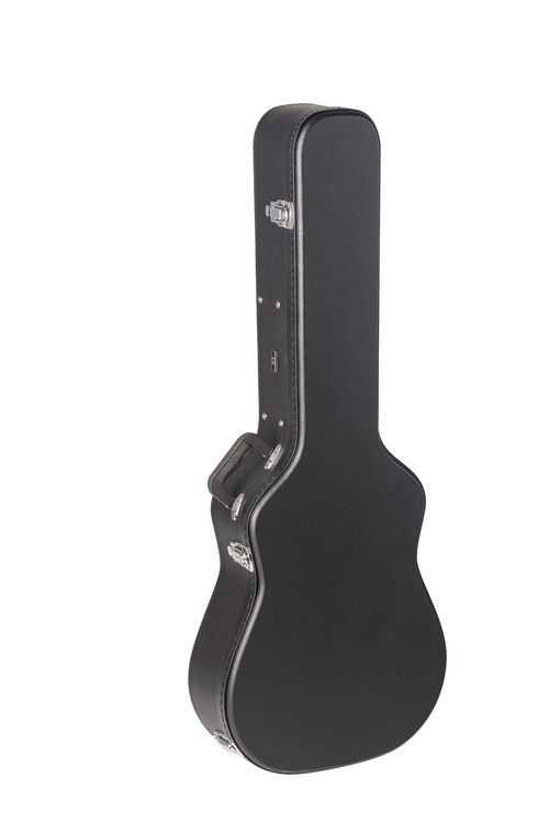 ESTUCHE EK DE MADERA PARA GUITARRA ACÚSTICA 