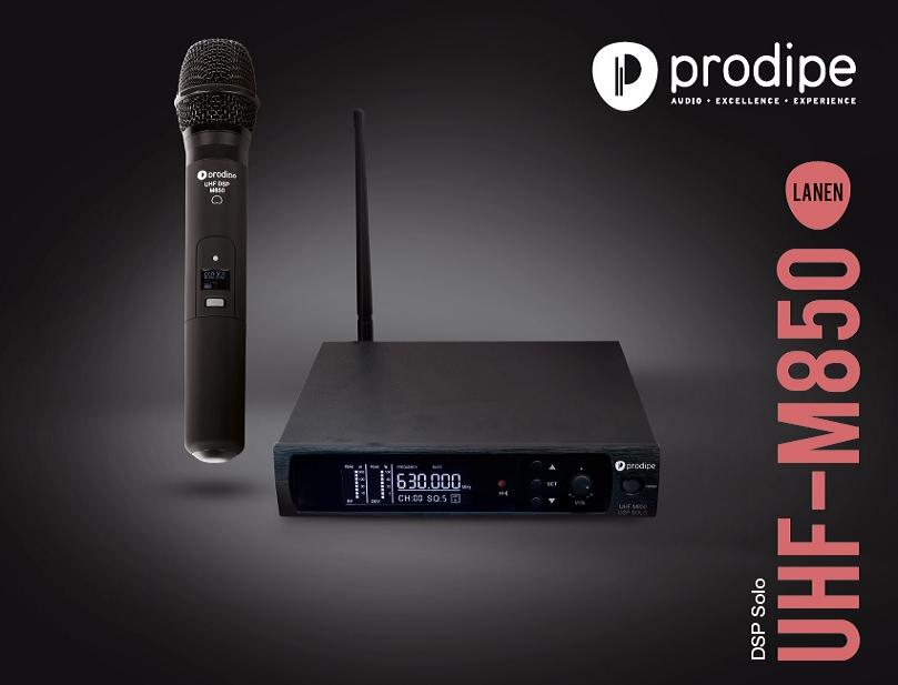 MICRÓFONO INALÁMBRICO PRODIPE M850SOLO