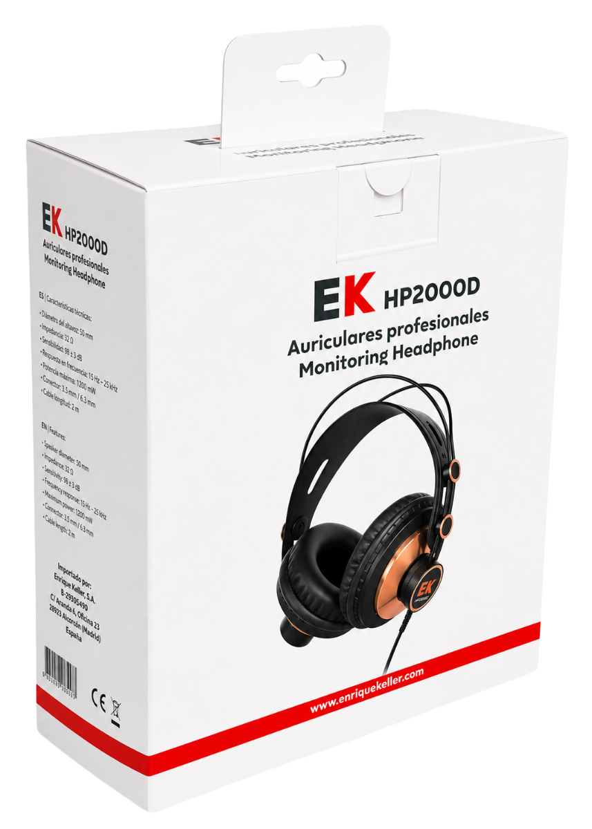 AURICULAR EK CERRADO HP2000D