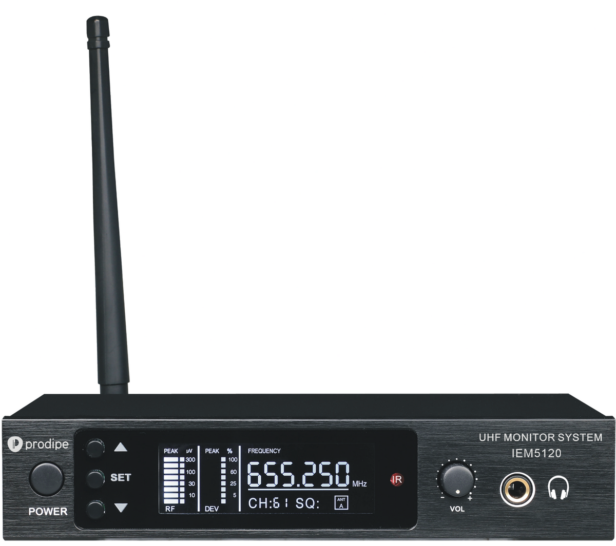 MONITOR PRODIPE INALÁMBRICO MONO IEM5120 UHF 