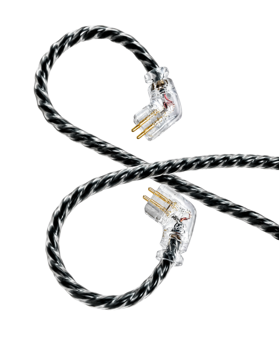 AURICULAR DE OIDO DOUBLE IER1 CON CABLE EXTRAIBLE