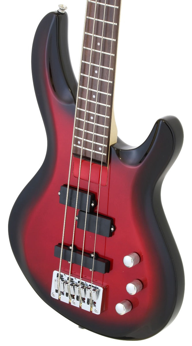 BAJO ELÉCTRICO ARIA IGB-STD ROJO METALIZADO