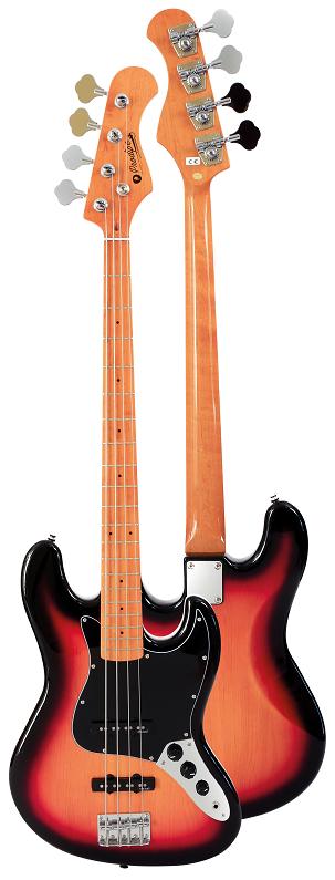 BAJO PRODIPE SERIE JB80-MA JAZZ BASS SUNBURST