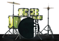 BATERÍA JINBAO BOMBO DE 22" VERDE
