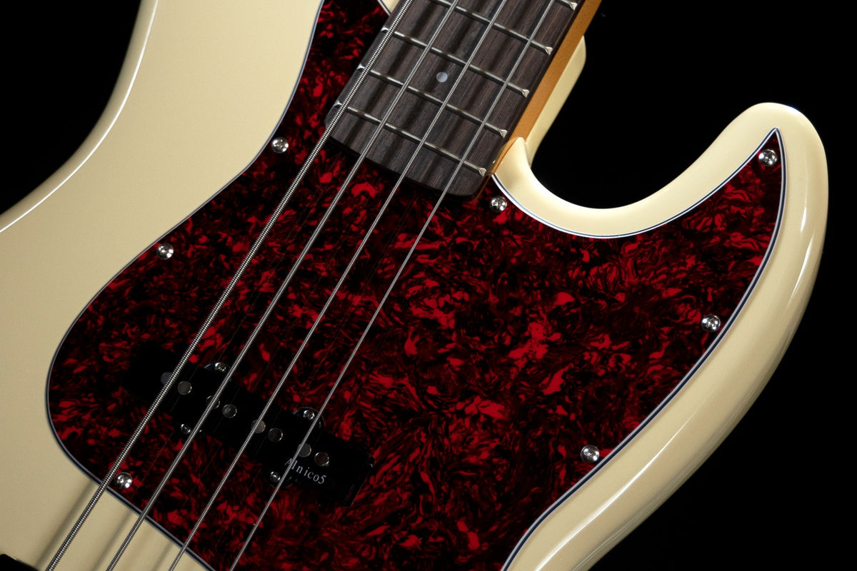  BAJO PRODIPE SERIE JB80-RA PRECISION BASS BLANCO VINTAGE