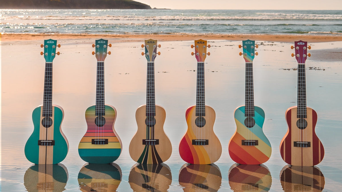 UKELELE KALA CONCIERTO SERIE SURF DAWN PATROL