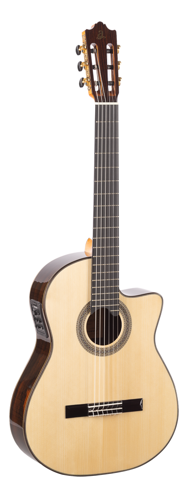 GUITARRA ADMIRA LOLA SERIE FLAMENCO ELECTRIFICADA CUTAWAY FISHMAN