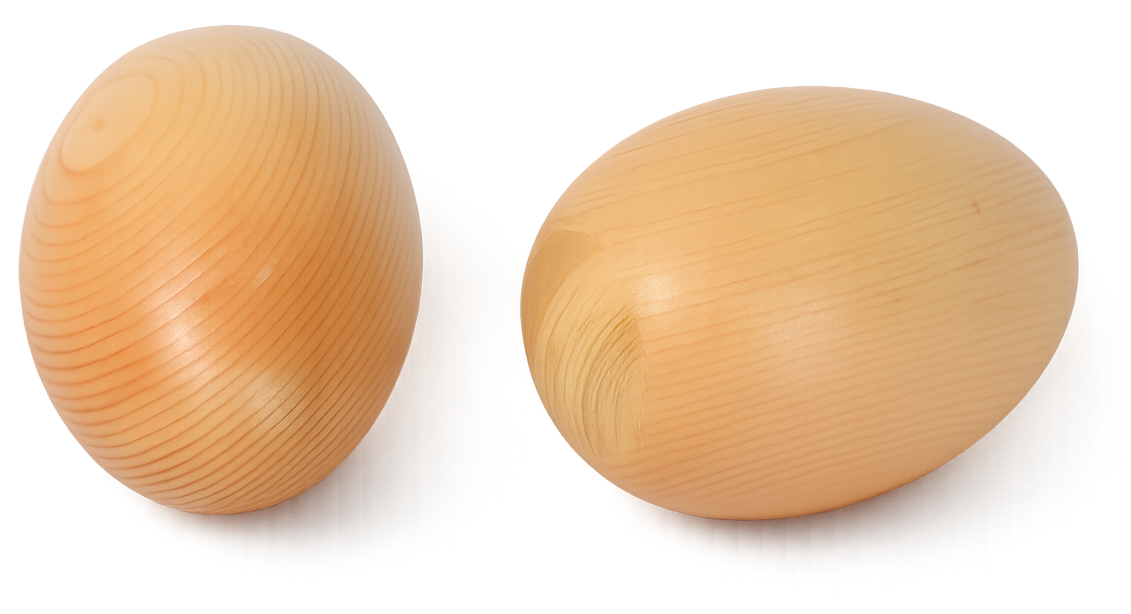 MARACAS RITMO DE MADERA 7,5CM NATURAL