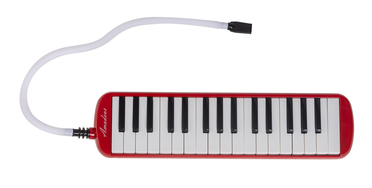 MELÓDICA 32 AMADEUS ROJA CON ESTUCHE