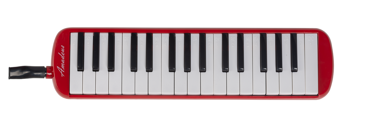 MELÓDICA 32 AMADEUS ROJA CON ESTUCHE