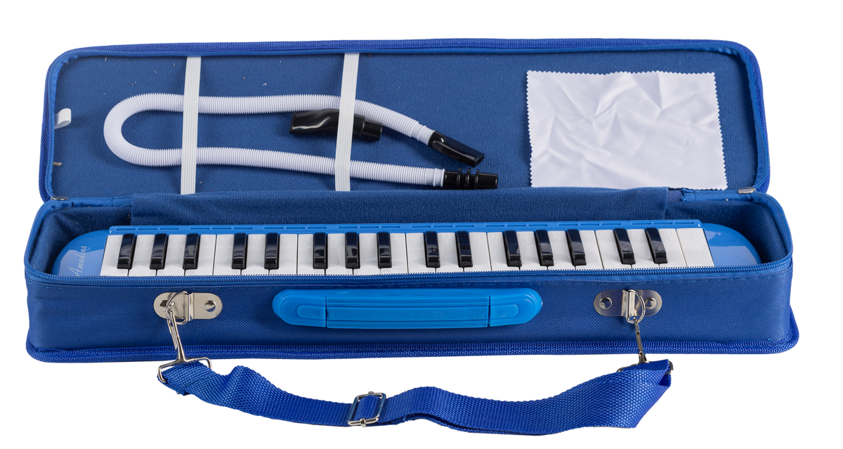 MELÓDICA 37 AMADEUS AZUL CON ESTUCHE