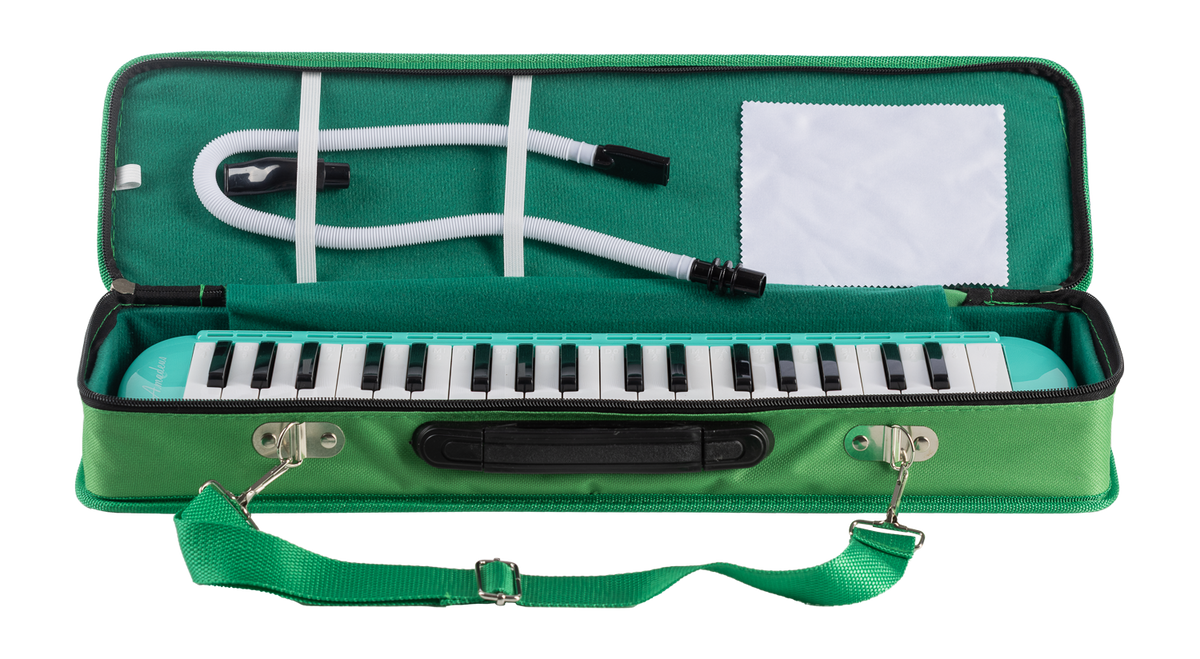 MELÓDICA 37 AMADEUS VERDE CON ESTUCHE