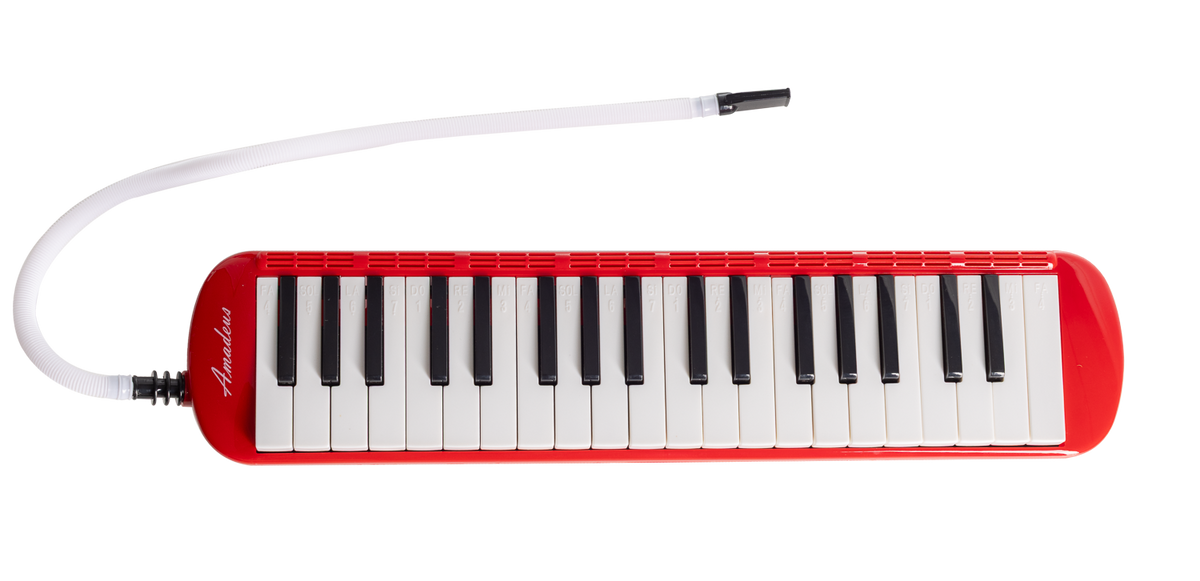 MELÓDICA 37 AMADEUS ROJA CON ESTUCHE