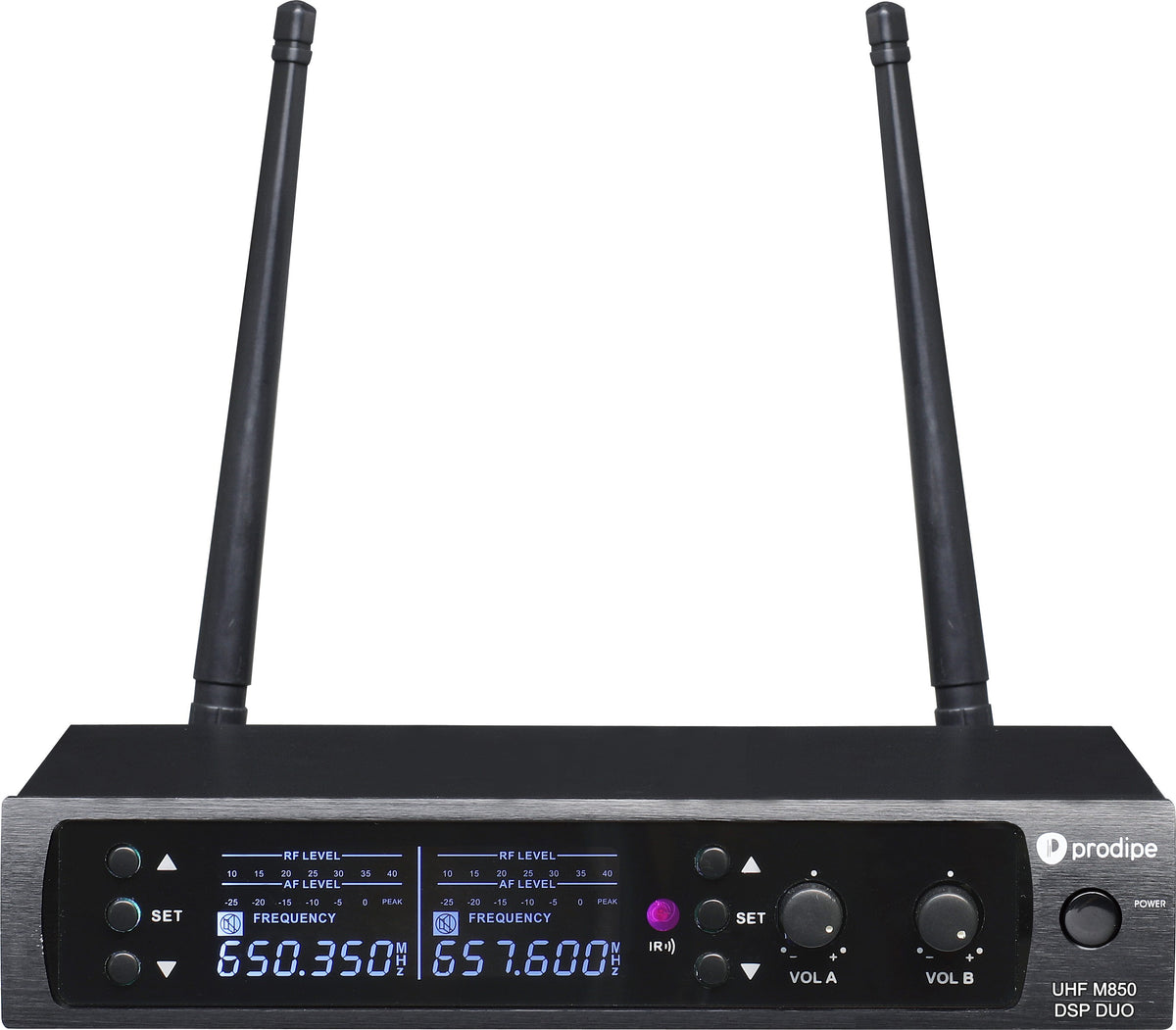 MICROFONO INALÁMBRICO PRODIPE M850 DUO