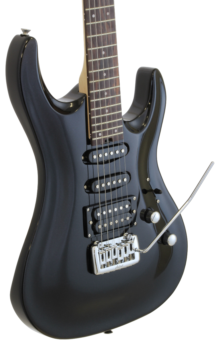 GUITARRA ARIA MAC-STD NEGRO METALIZADO
