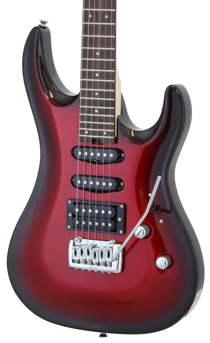 GUITARRA ARIA MAC-STD ROJO METALIZADO