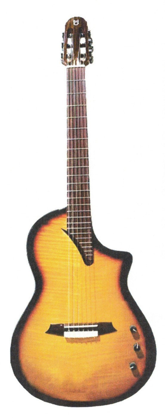 Jose Rincon Hispania Sunburst Guitarra Clasica de Escenario