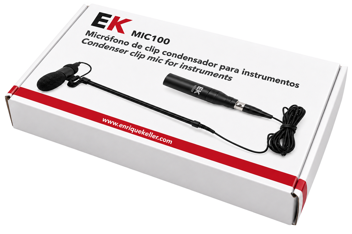 MICRÓFONO EK PARA INSTRUMENTOS