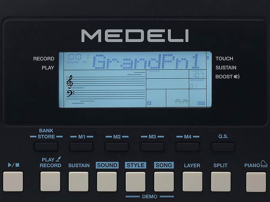 TECLADO MEDELI 61 TECLAS MK110