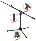 SOPORTE JIRAFA PROFESIONAL PARA MICRÓFONO EK CORTO MS010