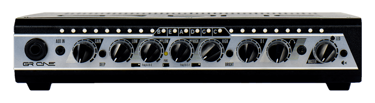 CABEZAL DE BAJO ONE 800 NEGRO