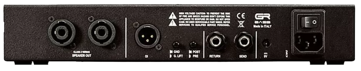CABEZAL DE BAJO ONE 800 NEGRO