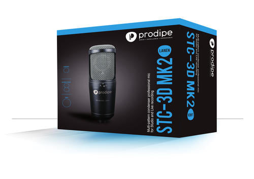 MICRÓFONO PRODIPE DE ESTUDIO DE CONDENSADOR STC3DMK2
